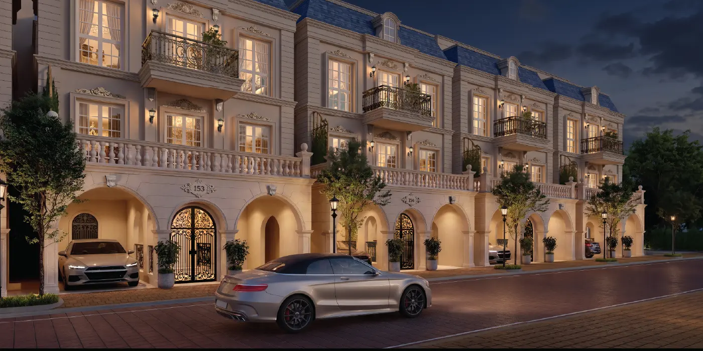 Assetz Marq clubhouse and arrival court